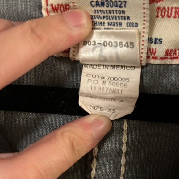 True Religion Corduroy Blazer Jacket XS - Picture 4 of 16